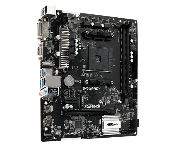 Board B450M-HDV ASROCK