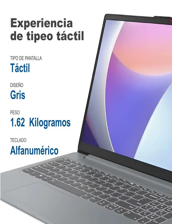 Portatil Lenovo 15IAH8 Core i5 12450H 16 Ram Ddr5 512 Ssd