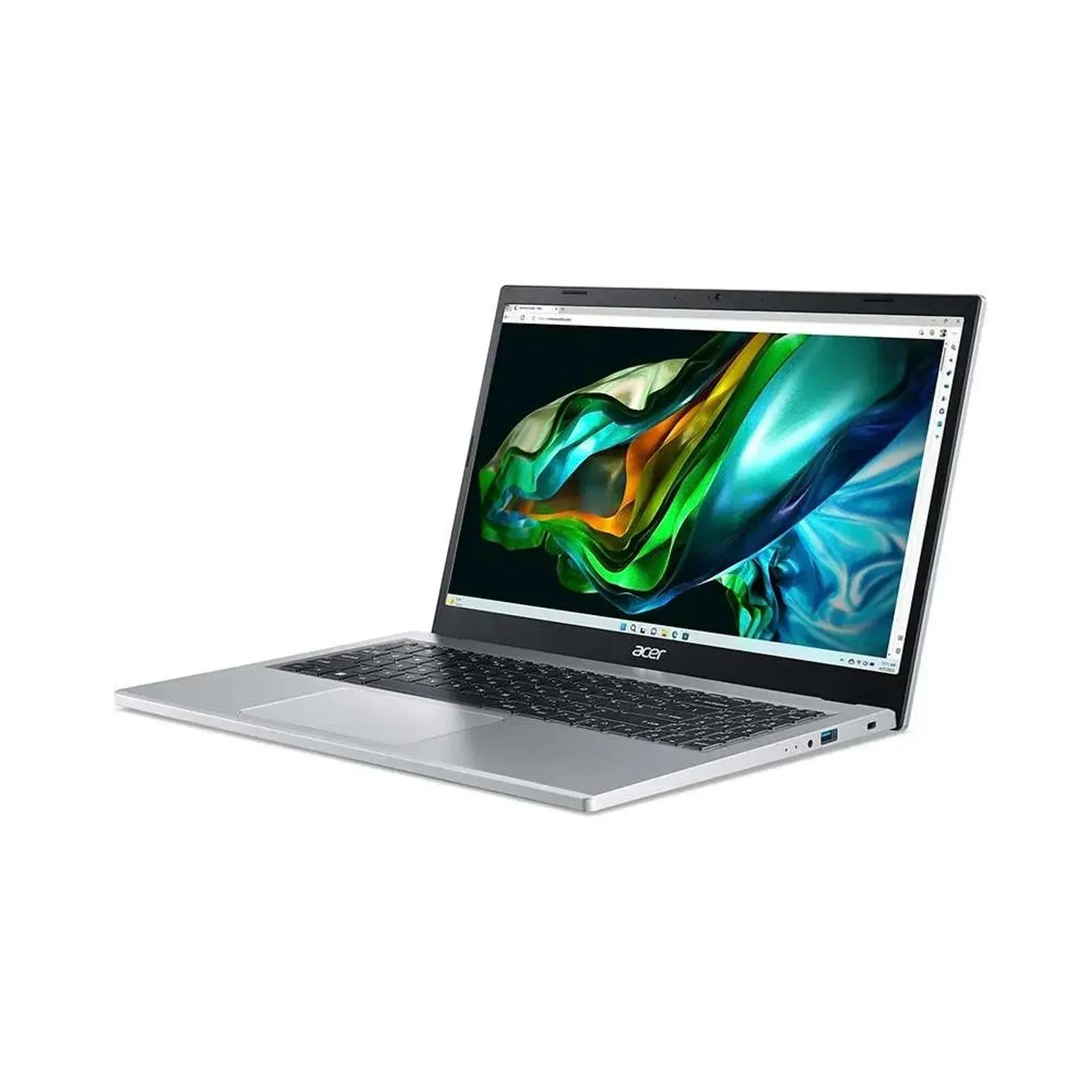 Computador Portátil Acer A315 Ryzen 5 7520U 16 Ram DDr5 512 Ssd Fhd IPS Plateado