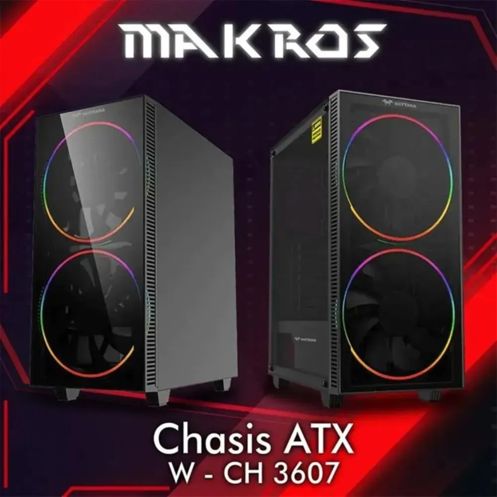 Chasis Wattana Makros 2 Ventiladores Frontales