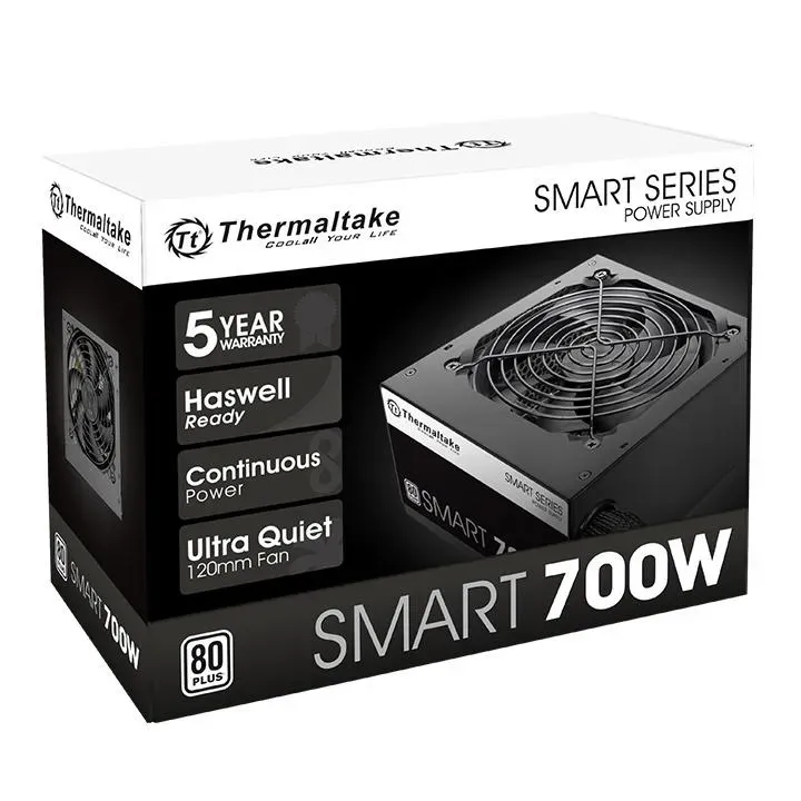 Fuente de Poder Thermaltake Smart 700 W 80 Plus White