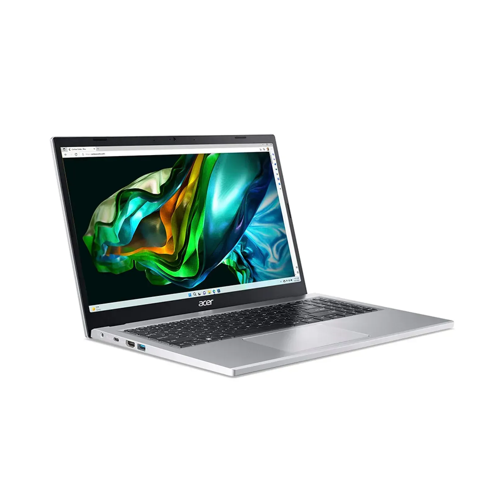 Computador Portátil Acer A315 Ryzen 5 7520U 16 Ram DDr5 512 Ssd Fhd IPS Plateado