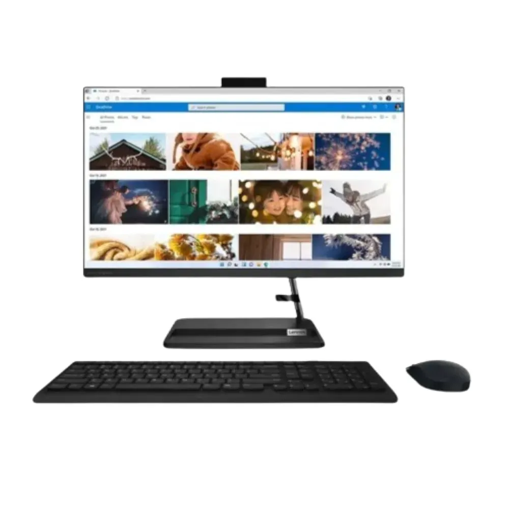 Computador Todo en Uno Lenovo Aio 27IA Core i5 12450H 16 Ram Ddr4 512 Ssd Pantalla 27 Pulgadas Full Hd Windows 11 Original