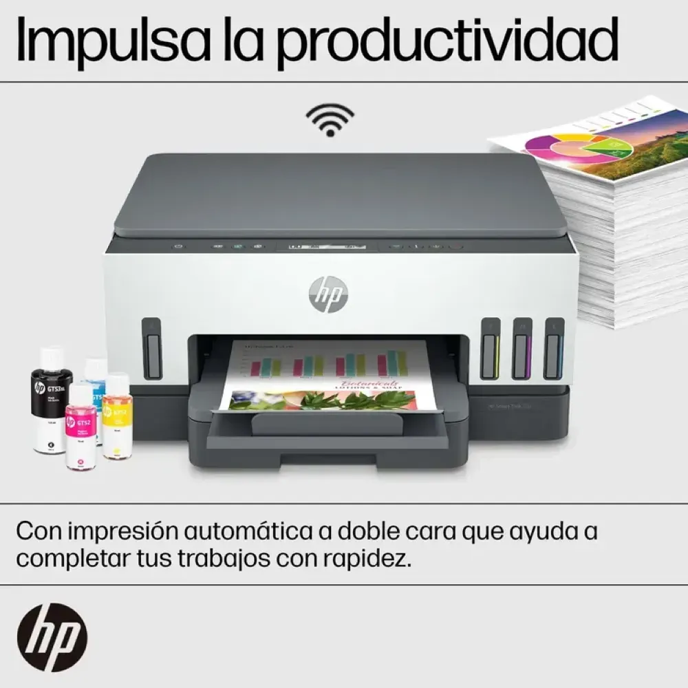 Impresora Hp Smart Tank 720 Multifuncional Duplex Wifi Tinta Continua