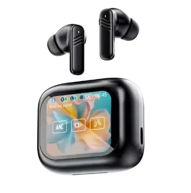 Audifonos Inalámbricos Bluetooth M6 Pantalla Tactil Anc Enc