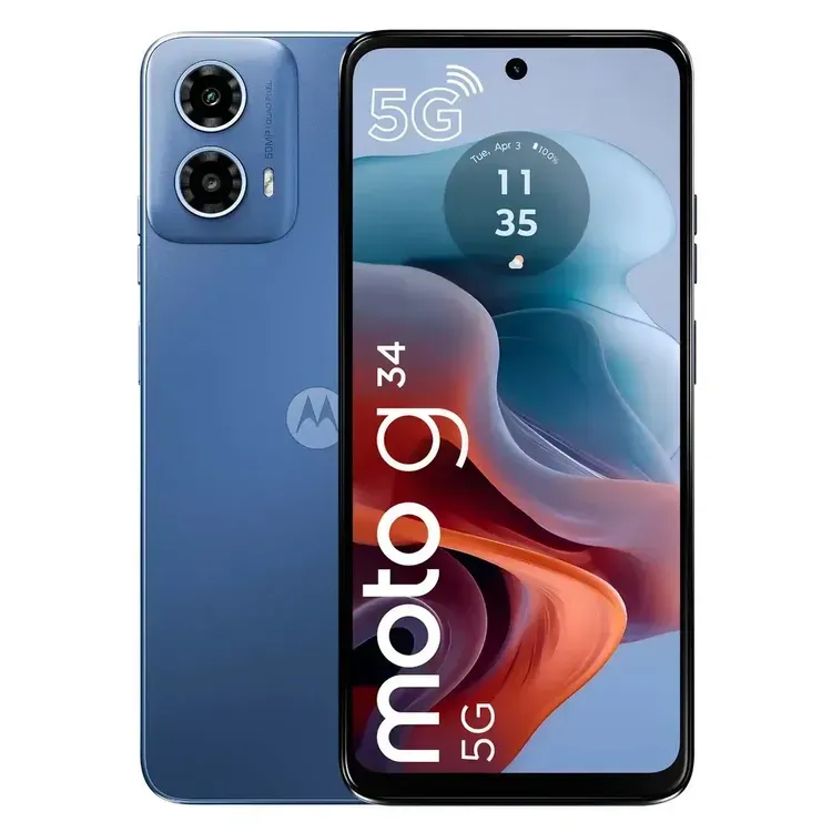 Celular Motorola Moto G34 5G 256Gb Azul