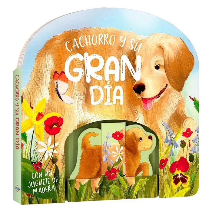 Libros Didacticos Con Juguete De Madera Cachorro y
Su Gran Día