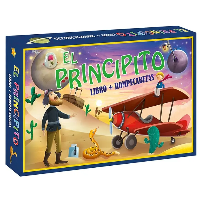 Libro El Principito Libro + Rompecabezas