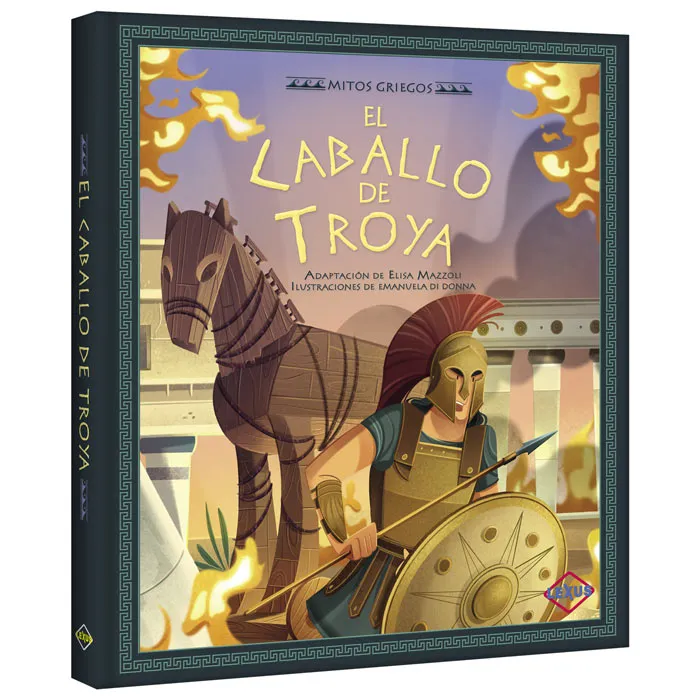 COLECCIÓN MITOS GRIEGOS EL CABALLO DE TROYA