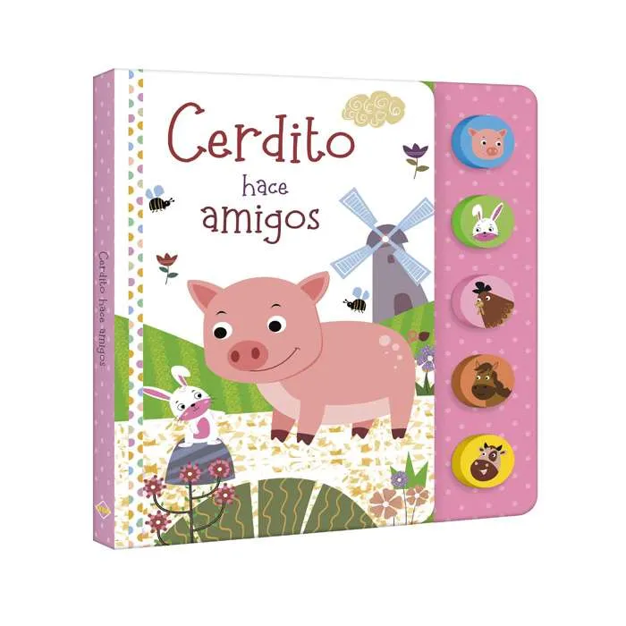 Cerdito Hace Amigos – Libro Sonoro