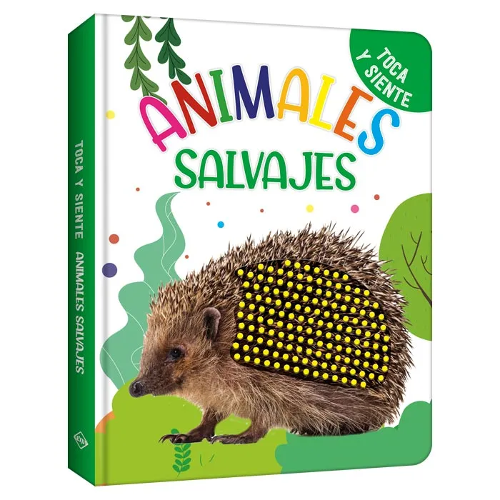 Libro Animales Salvajes Toca y Siente