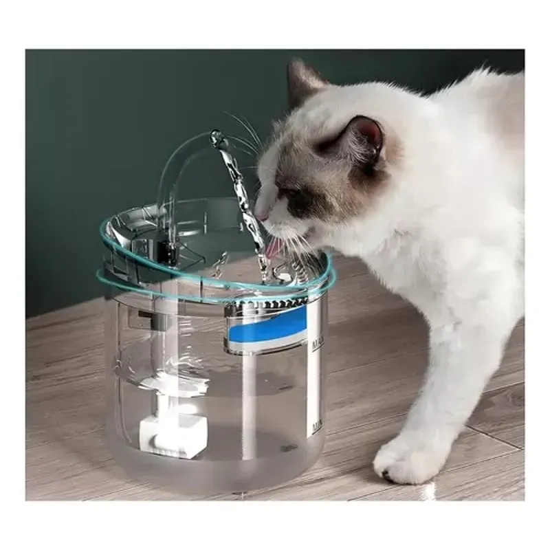 Bebedero De Agua Para Gato Con Sensor