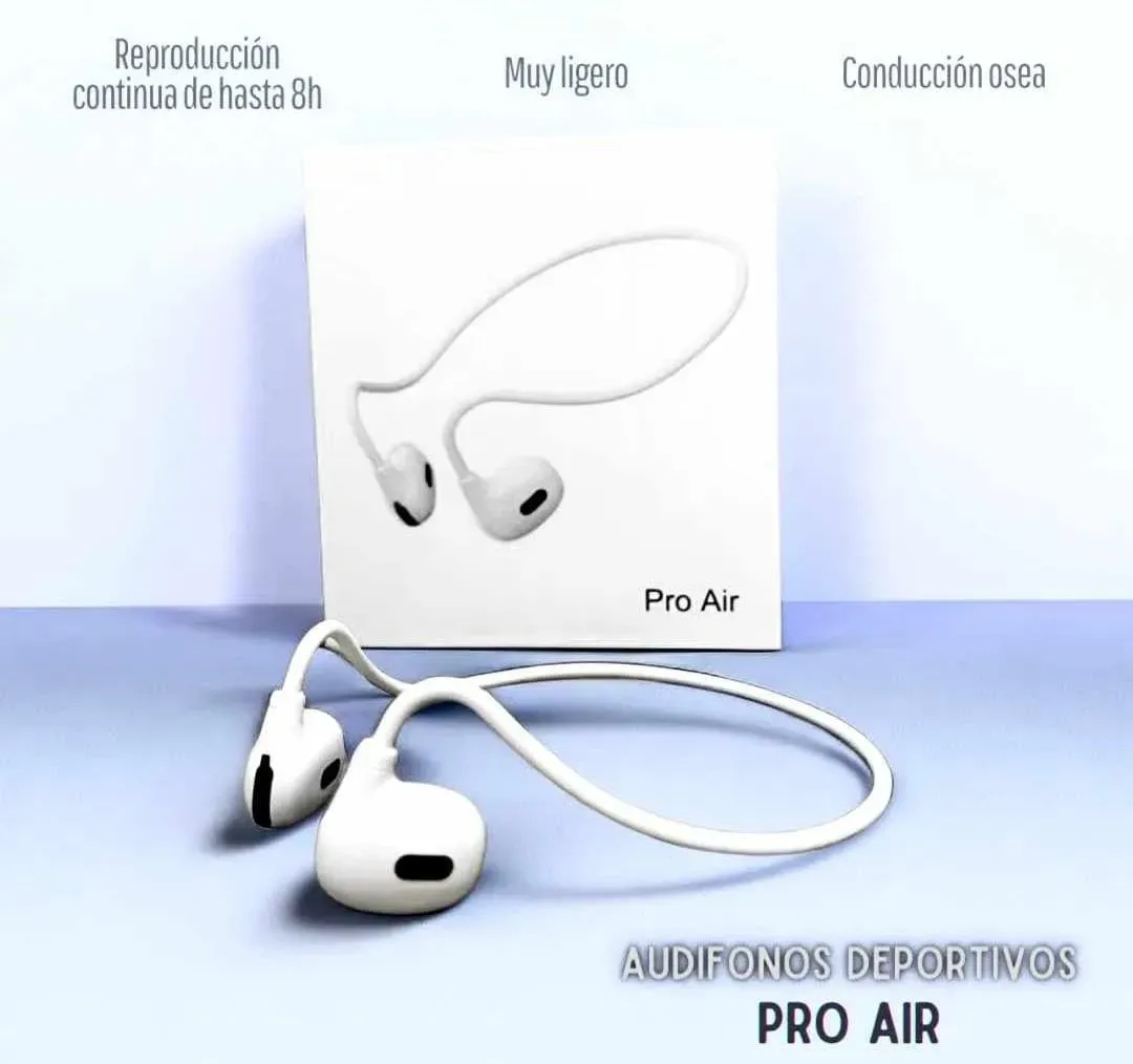 Auriculares Pro Air De Conducción Ósea Inalámbricos 