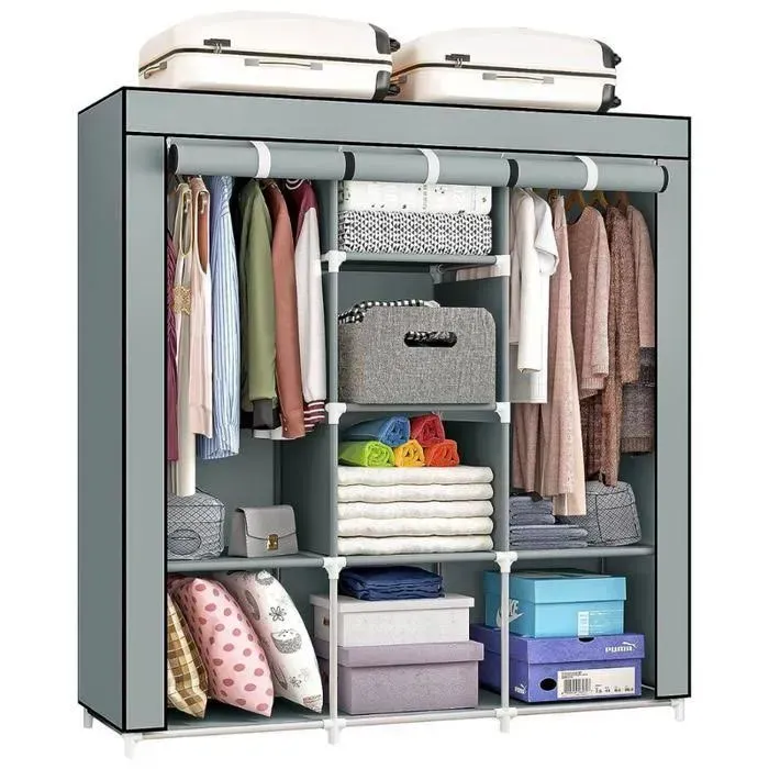 Closet Organizador De Ropa Desarmable 8 Estantes Model88130