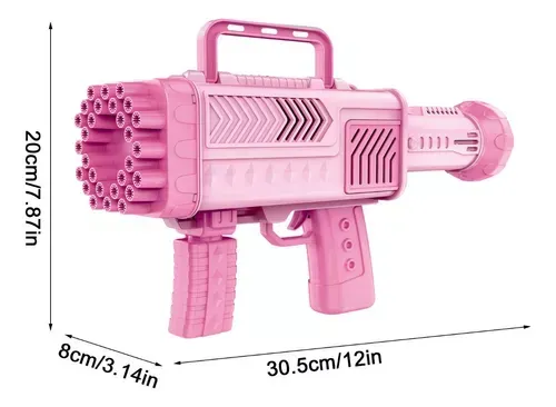 Burbujero Pistola Tipo Bazooka