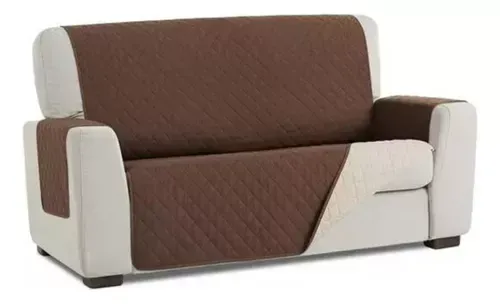 Protector Sofa, Forro, Funda, Mueble, Doble Faz 3 Puestos 