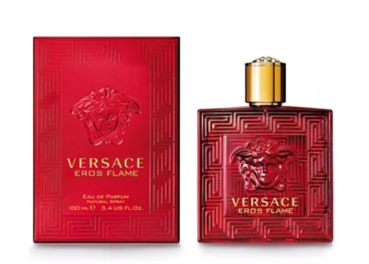 Perfume Para Hombre Versace Eros Flame Eau  100 ml 3.4floz