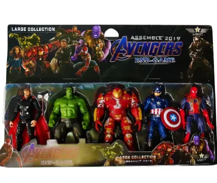 Combo De Juguete  5 Avengers 