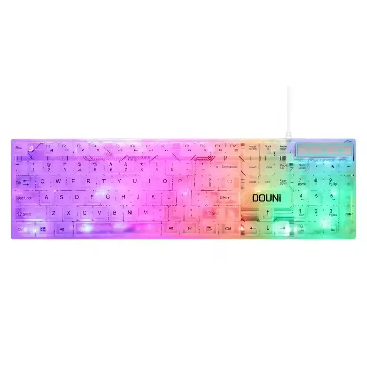 Teclado Douni Mecanico RGB