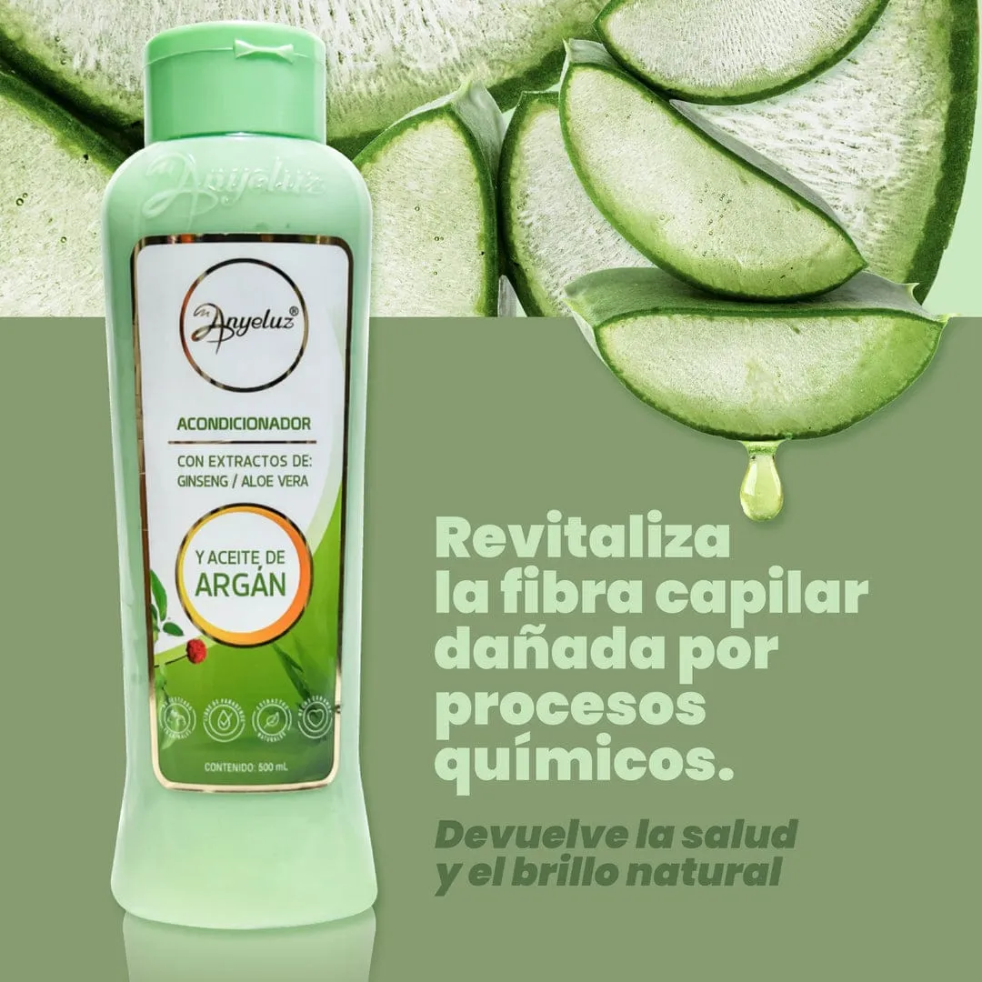 Acondicionador ANYELUZ De Argán Y Aloe Vera (500ml)