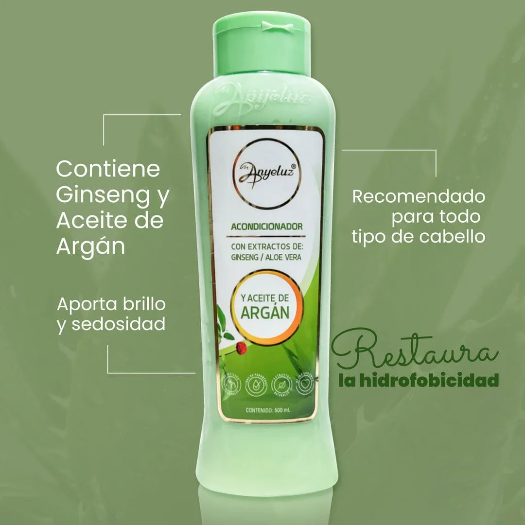 Acondicionador ANYELUZ De Argán Y Aloe Vera (500ml)