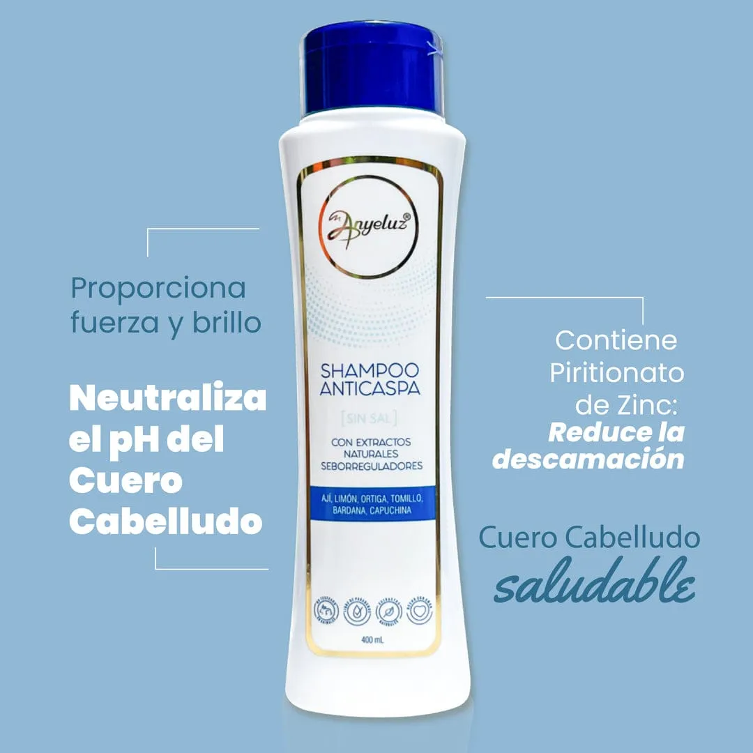 Shampoo Anticaspa ANYELUZ (400ml)