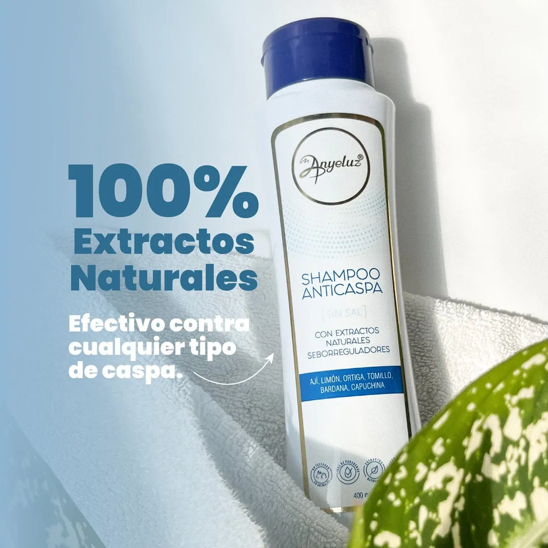 Shampoo Anticaspa ANYELUZ (400ml)