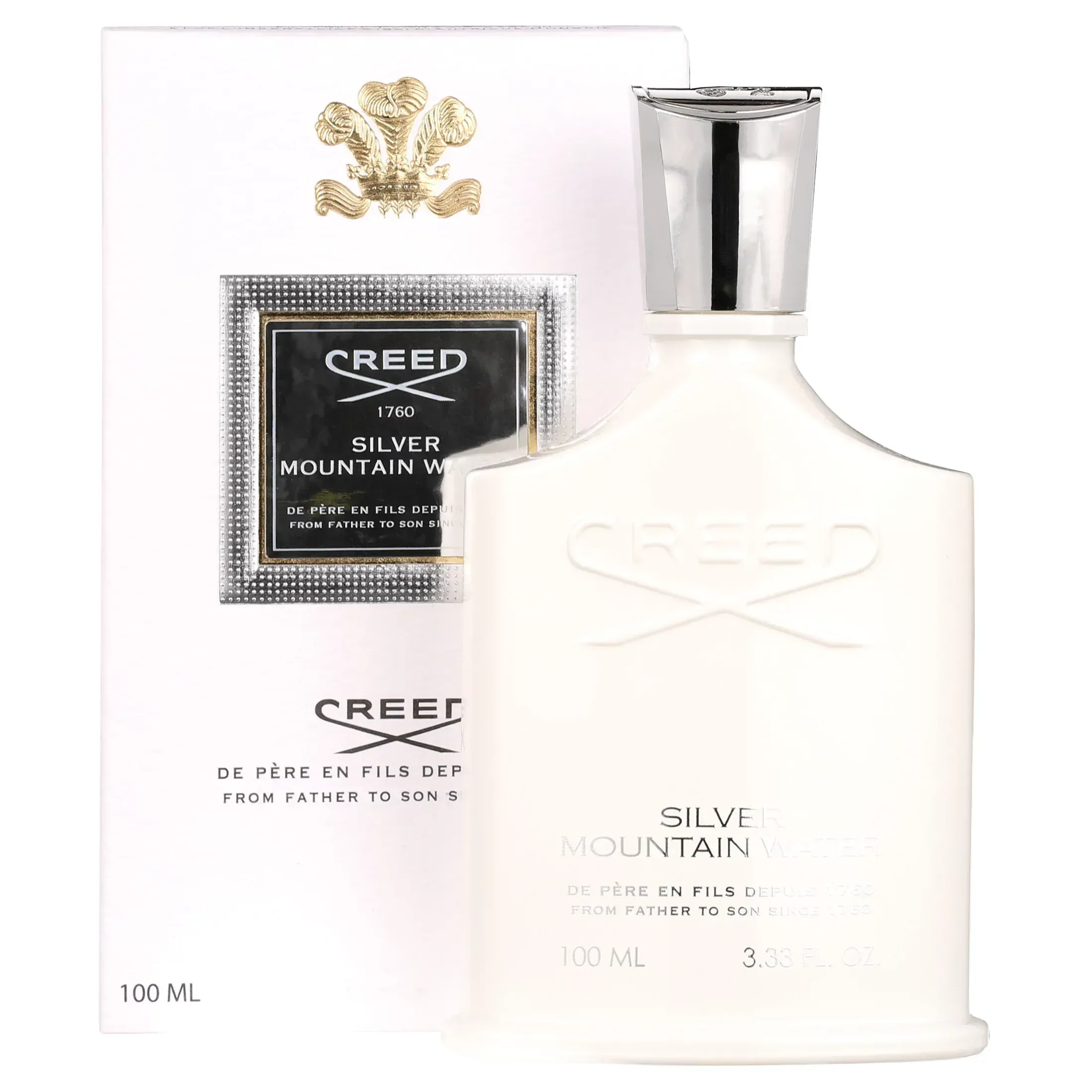 Perfume Creed Silver Mountain Water 100 ML Unisex  - Replica Americana