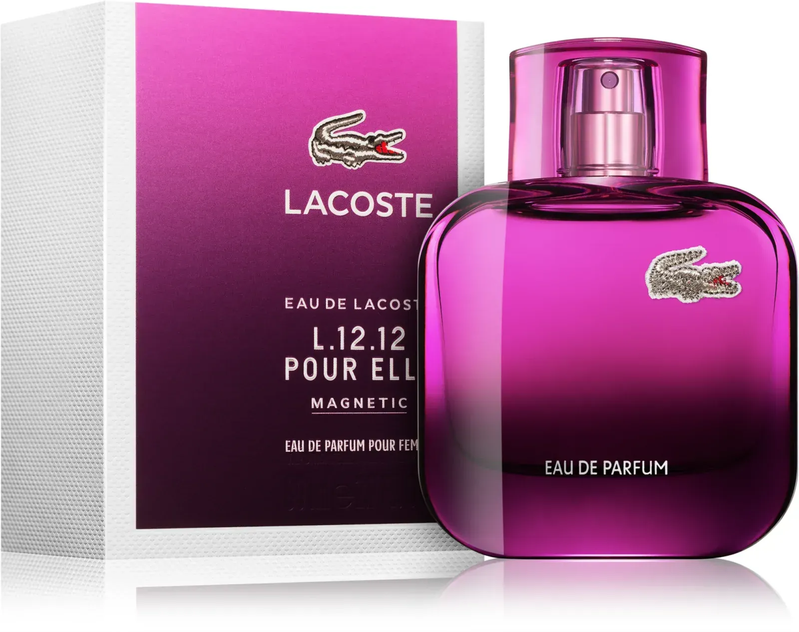 Eau de Lacoste L.12.12 Pour Elle Magnetic ( Replica AAA Americana Importada ) - Mujer