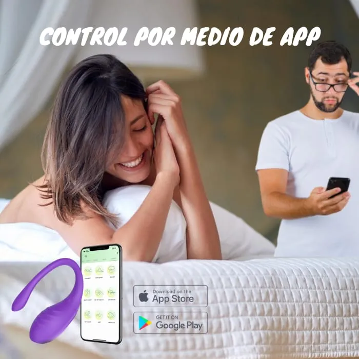 Vibrador Tipo Lush Con App Mundial