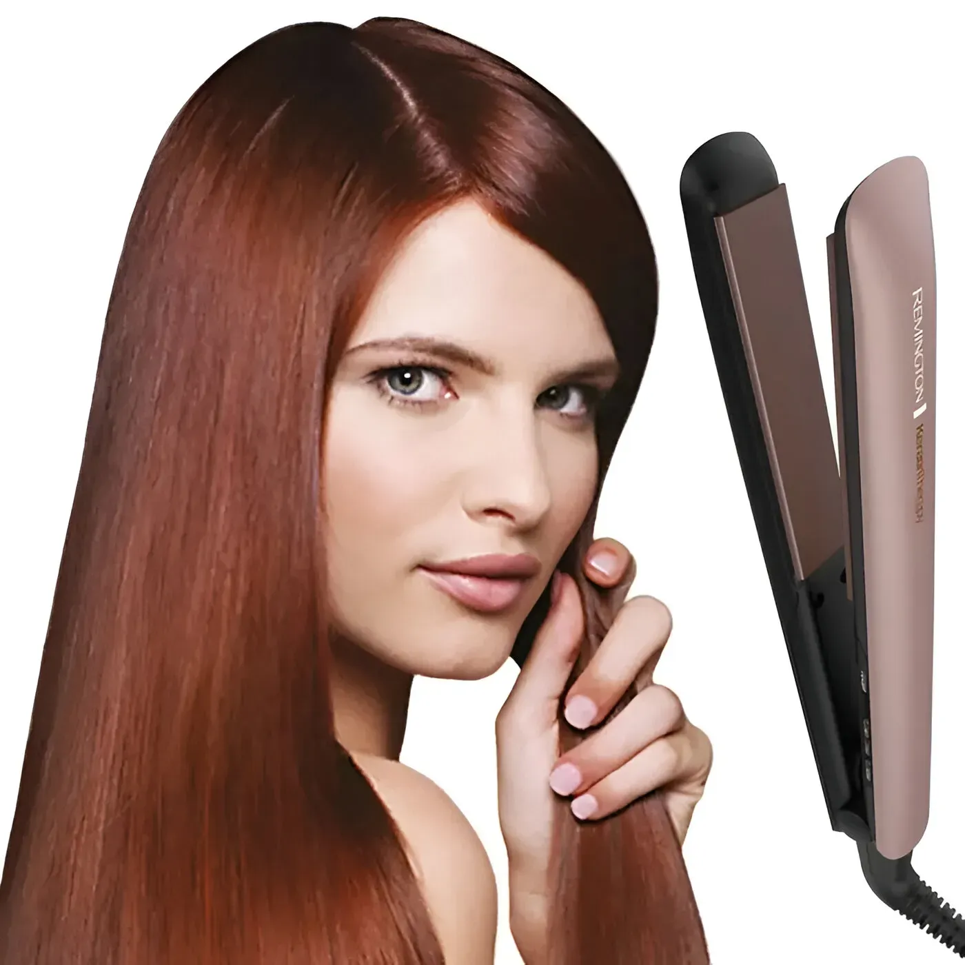 Plancha Para El Cabello Remington Keratina S8599 1.1