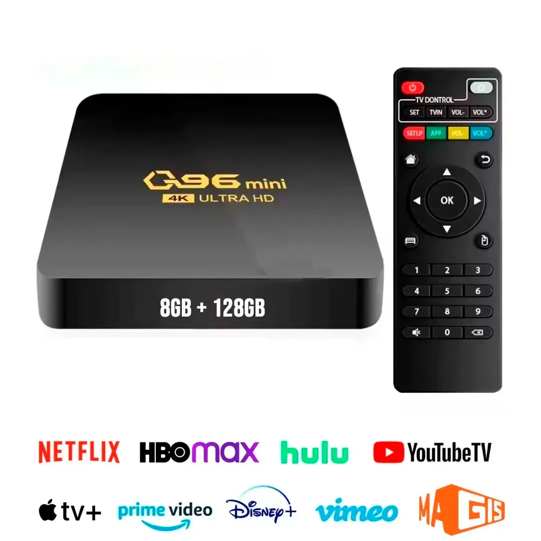 TV Box Android TV 4K Ultra HD Google Assistant Integrado