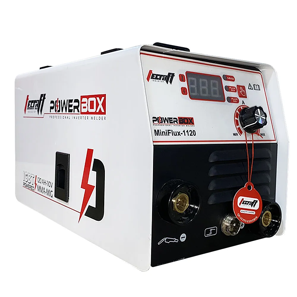 Soldador Inversor TECRAFT INDUSTRY Multiproceso Mini Flux Mma/Mig/Tif Lift 120Ah 110V