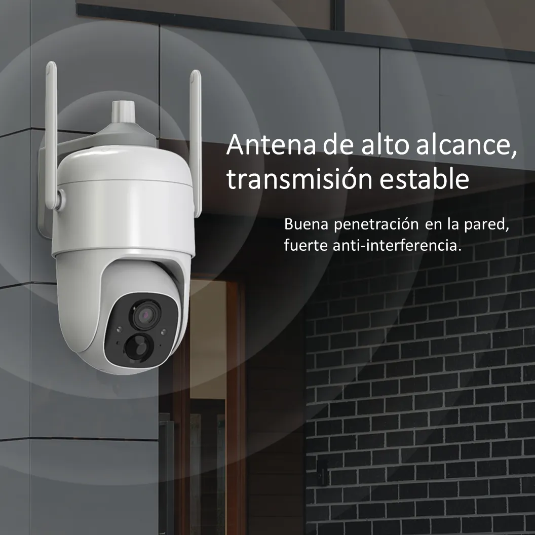 Cámara De Seguridad Inalámbrica Smart Wifi Visión Nocturna