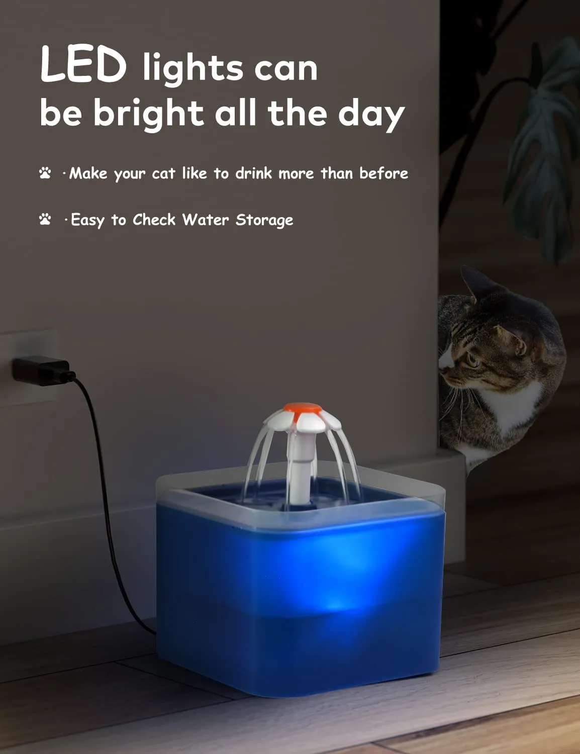 Fuente De Agua Para Gatos Y Perros Bebedero Automático