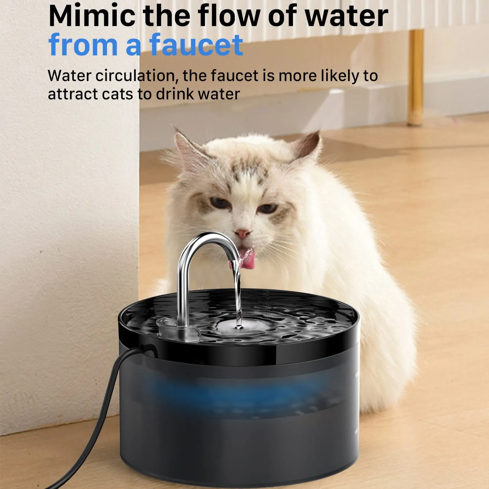 Fuente De Agua Para Gatos Y Perros Bebedero Automático