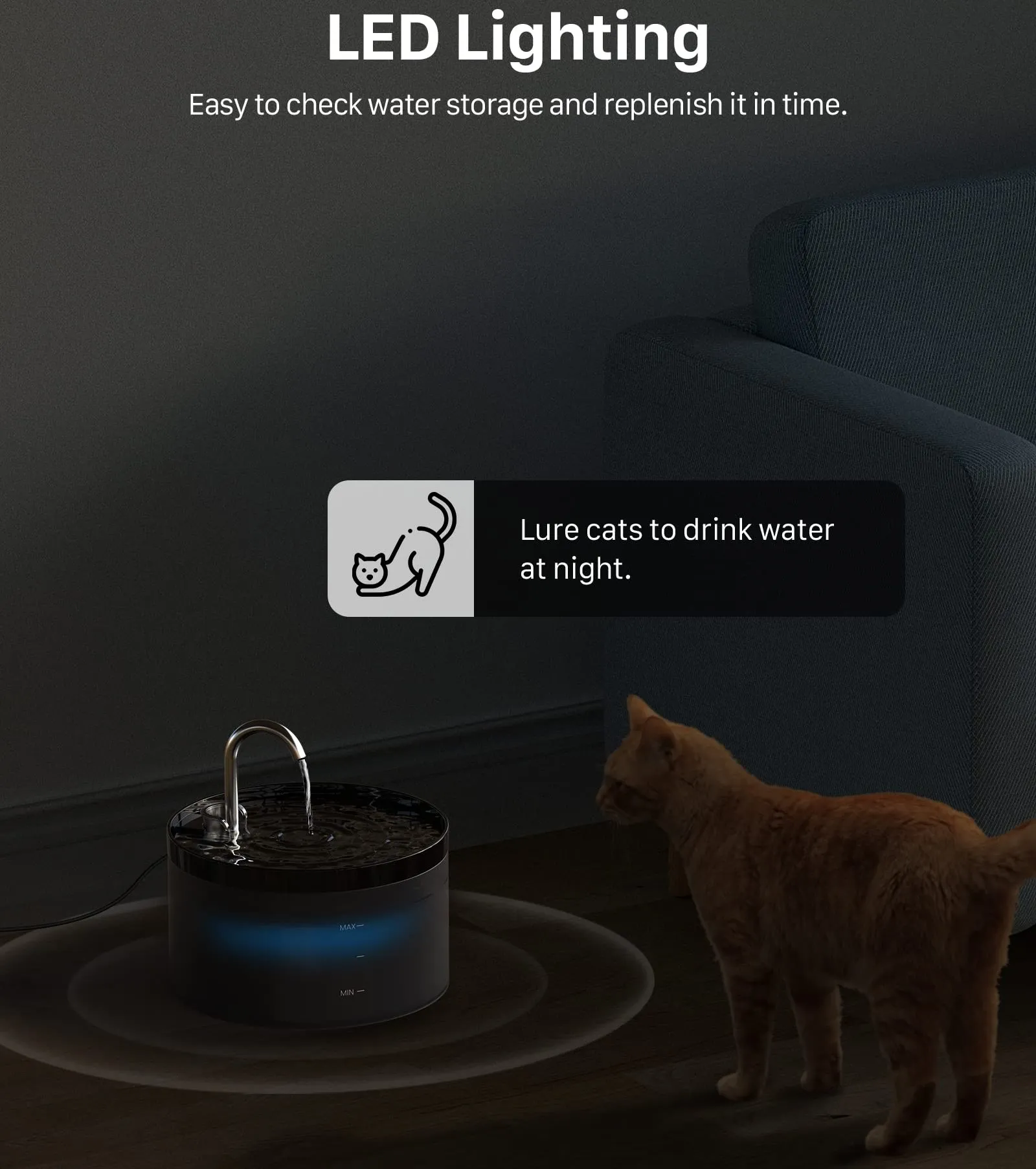 Fuente De Agua Para Gatos Y Perros Bebedero Automático