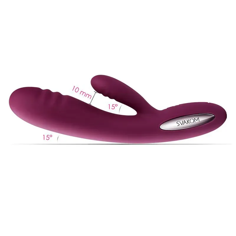 Vibrador Térmico Adonis Morado - Svakom