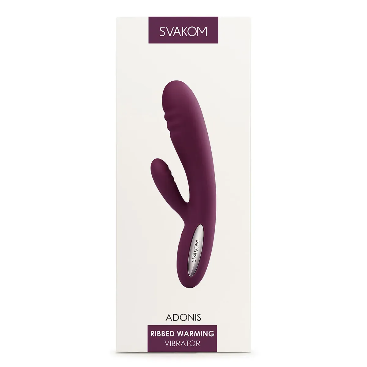 Vibrador Térmico Adonis Morado - Svakom