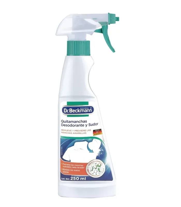 Quitamanchas Desodorante y Sudor Dr. Beckmann PACK 2 UNIDADES * 250 ML 