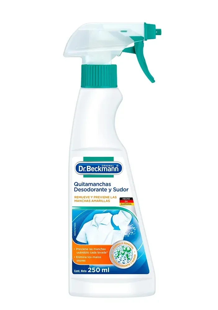 Quitamanchas Desodorante y Sudor Dr. Beckmann PACK 2 UNIDADES * 250 ML 