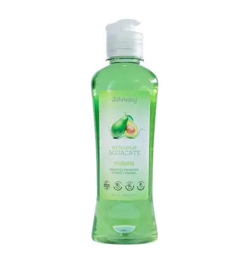 Aceite de Aguacate Reparador Capilar y Corporal - 220 ml Johnvery