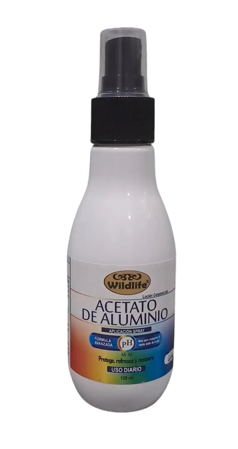 Loción Acetato de Aluminio Loción Ligera Spray 2 Unidades