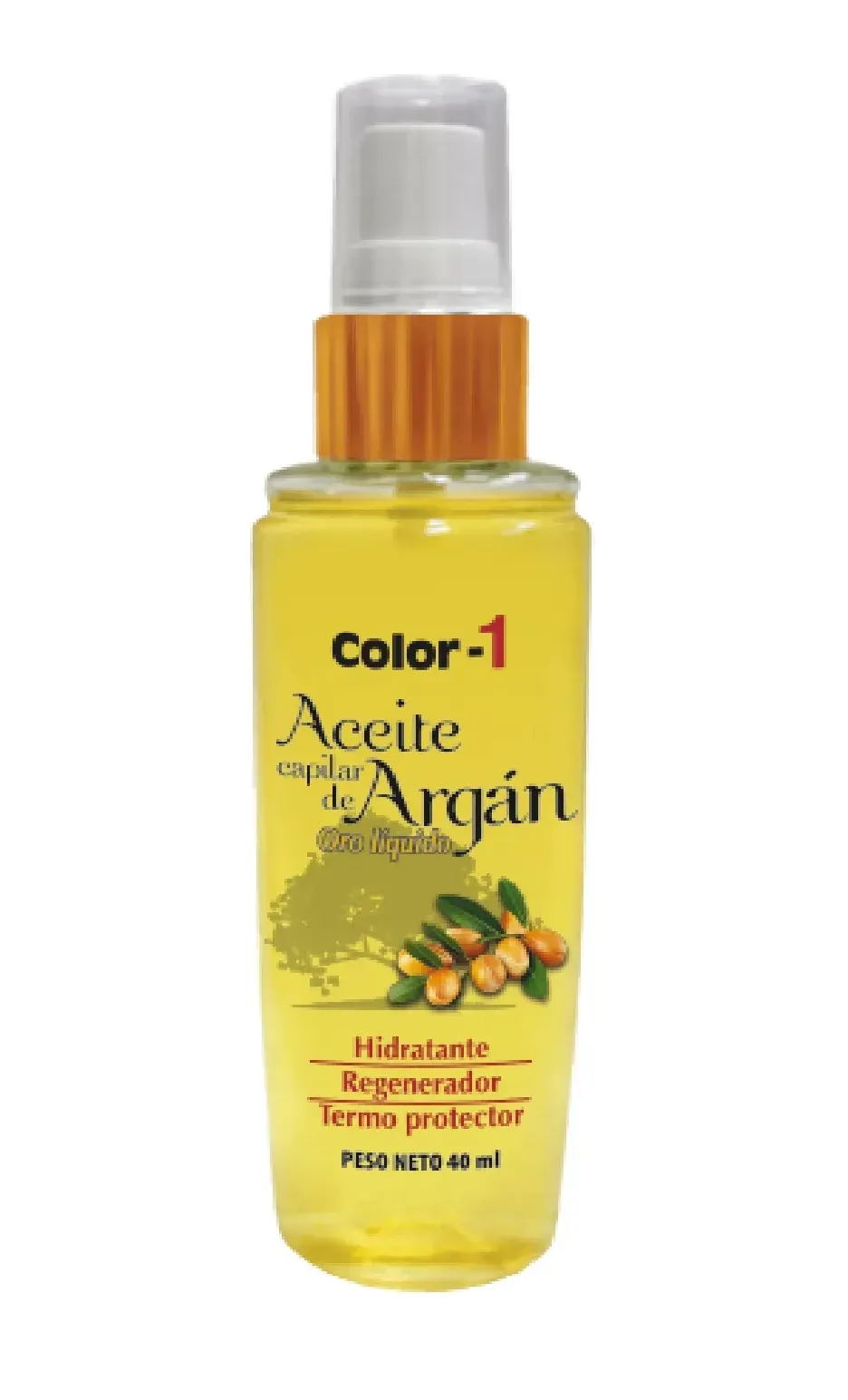 Aceite Capilar Concentrado Hidratante Regenerador de Argán 35 ml