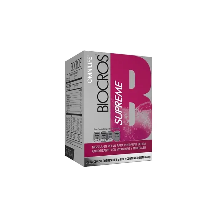 BIOCROSS OMNILIFE CAJA POR 30 SOBRES 