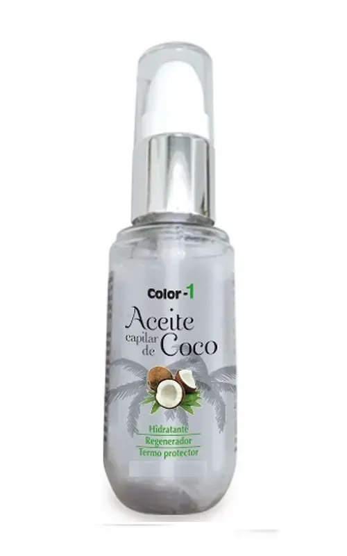 Aceite Capilar Hidratante Regenerador y Termoprotector de Coco - 35 ml