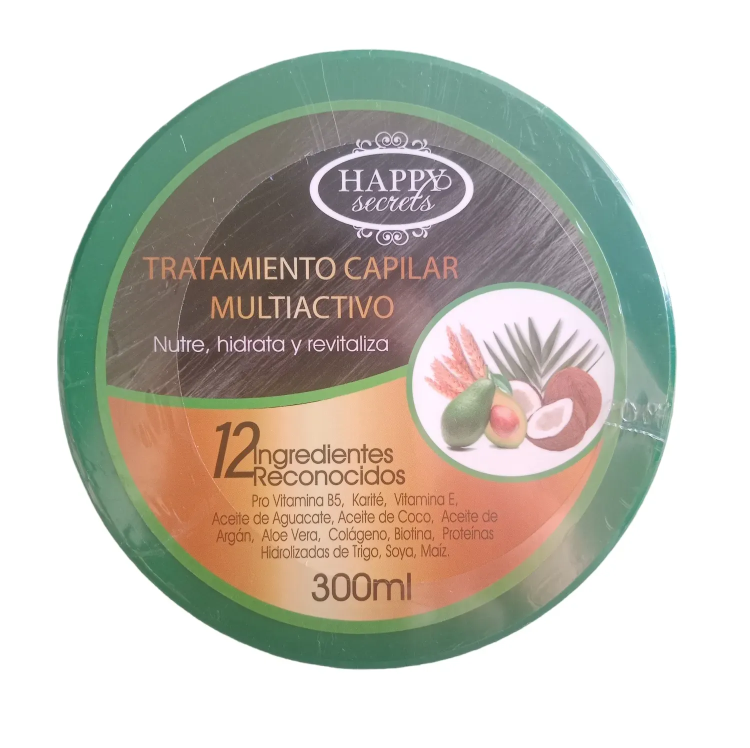 Tratamiento Capilar Multiactivo 12 Ingredientes Nutrición Capilar 300 ml