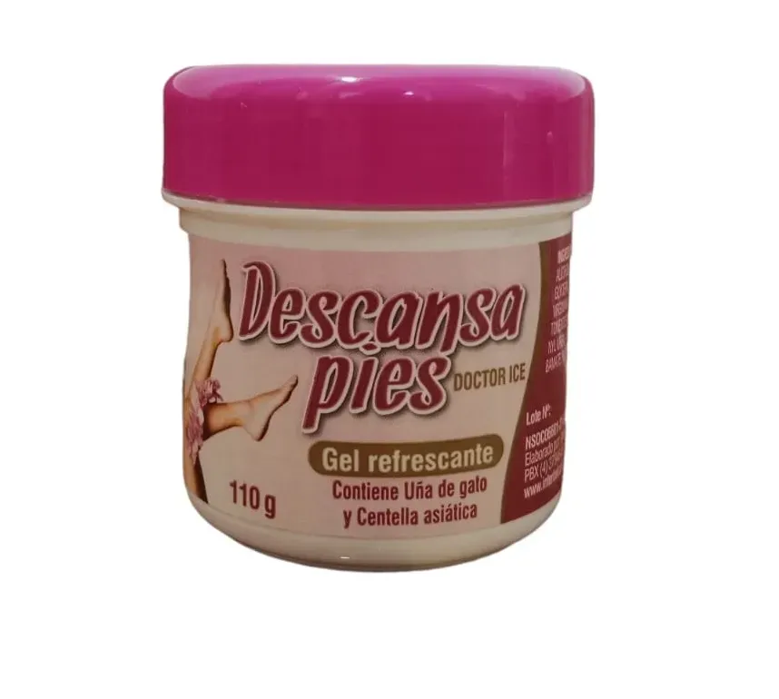 Gel Refrescante Desinflamante Descansa Pies 110 Grms