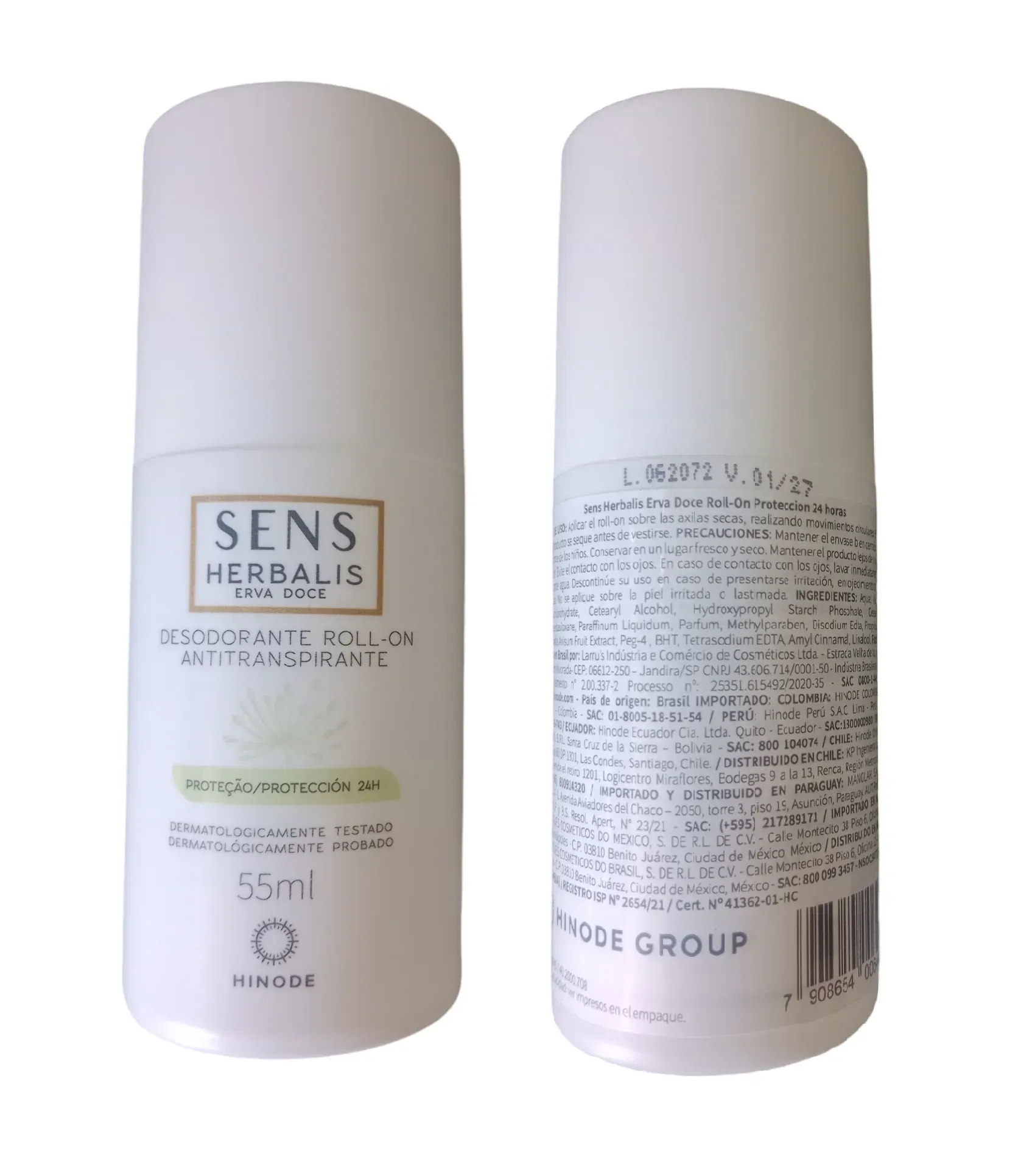 Desodorante Antitranspirante Roll-On Sens Herbalis Dama 55 ml