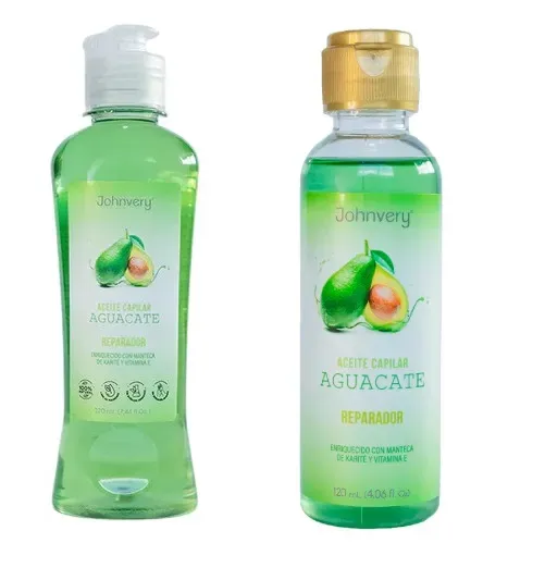 Aceite de Aguacate Reparador Capilar y Corporal - 220 ml Johnvery